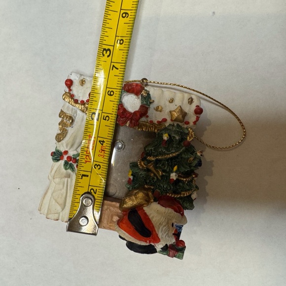 Vintage Resin Santa Christmas‎ Picture Frame - Picture 3 of 4